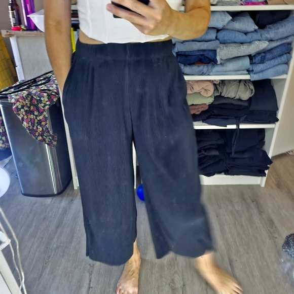 Zara black culotte pants - Picture 4 of 6